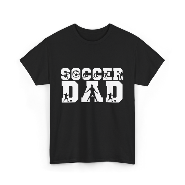 Soccer Dad Player Father T-Shirt - Black