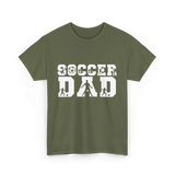 Soccer Dad Player Father T-Shirt - Military Green