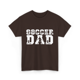 Soccer Dad Player Father T-Shirt - Dark Chocolate