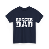 Soccer Dad Player Father T-Shirt - Navy