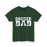 Soccer Dad Player Father T-Shirt - Forest Green