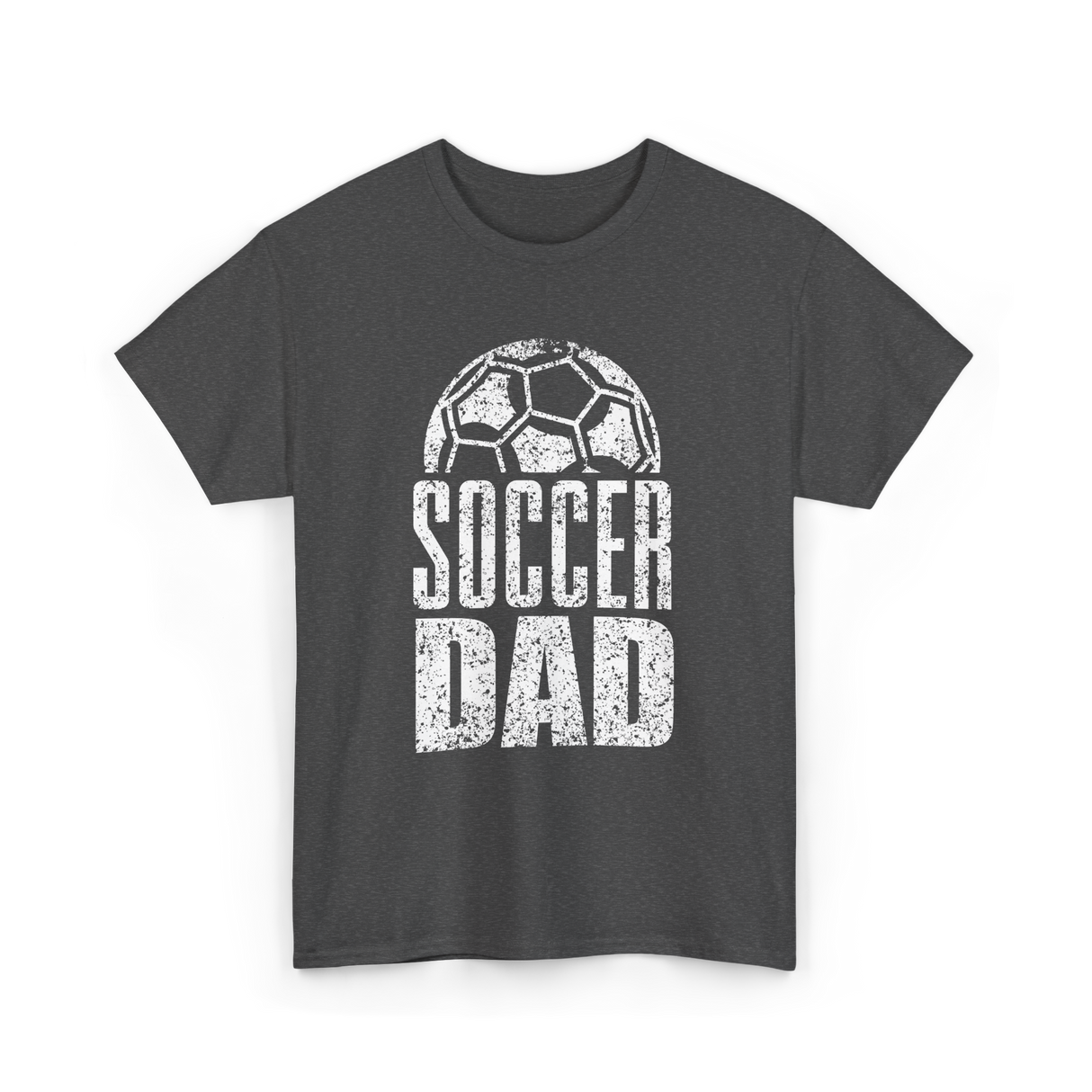 Soccer Dad Soccer Father T-Shirt - Dark Heather