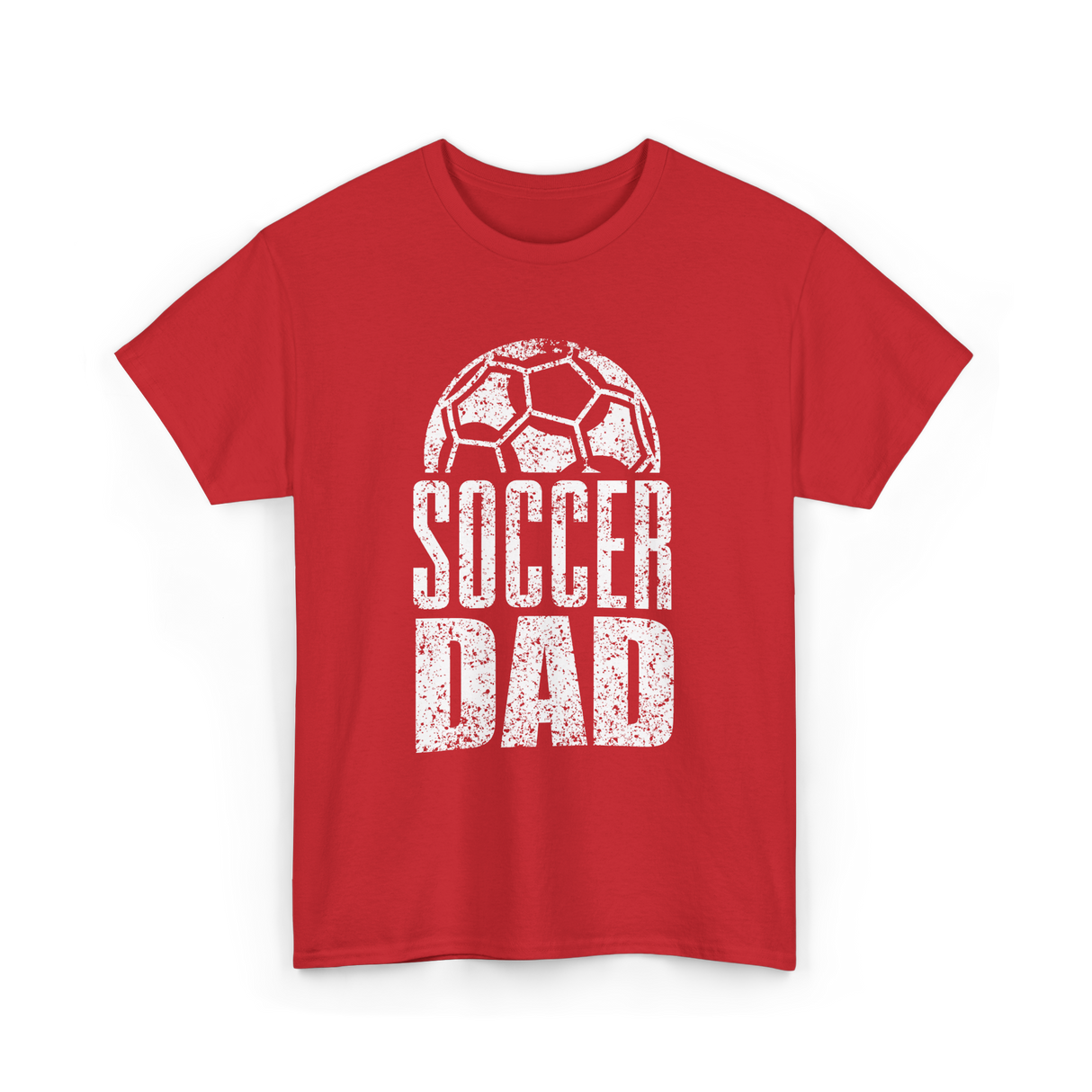 Soccer Dad Soccer Father T-Shirt - Red