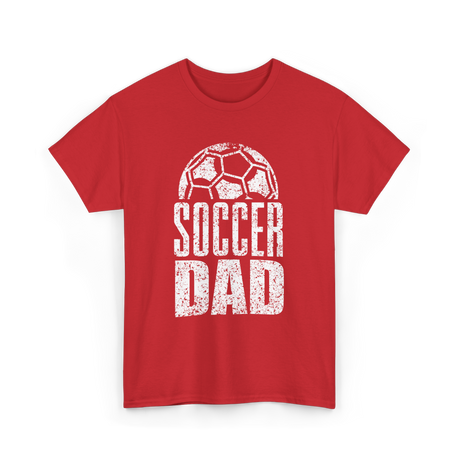 Soccer Dad Soccer Father T-Shirt - Red