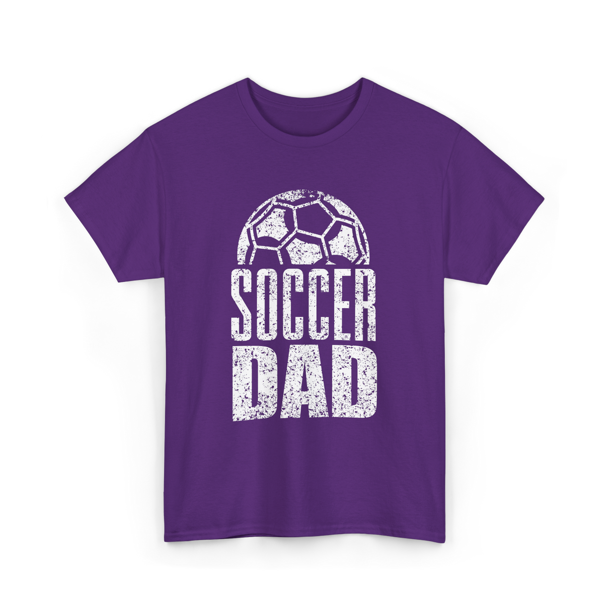 Soccer Dad Soccer Father T-Shirt - Purple