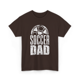 Soccer Dad Soccer Father T-Shirt - Dark Chocolate