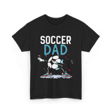 Soccer Dad Soccer Football Parent T-Shirt - Black