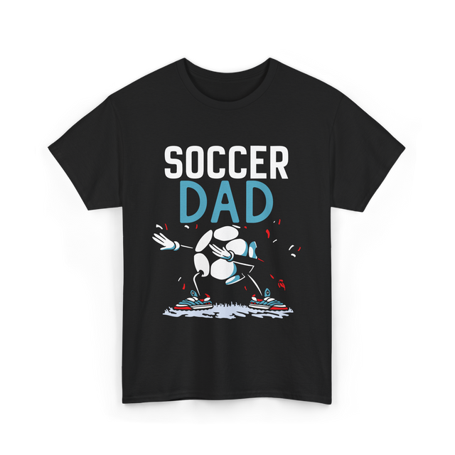 Soccer Dad Soccer Football Parent T-Shirt - Black