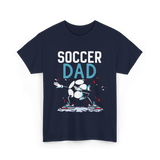 Soccer Dad Soccer Football Parent T-Shirt - Navy