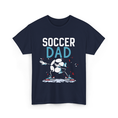 Soccer Dad Soccer Football Parent T-Shirt - Navy