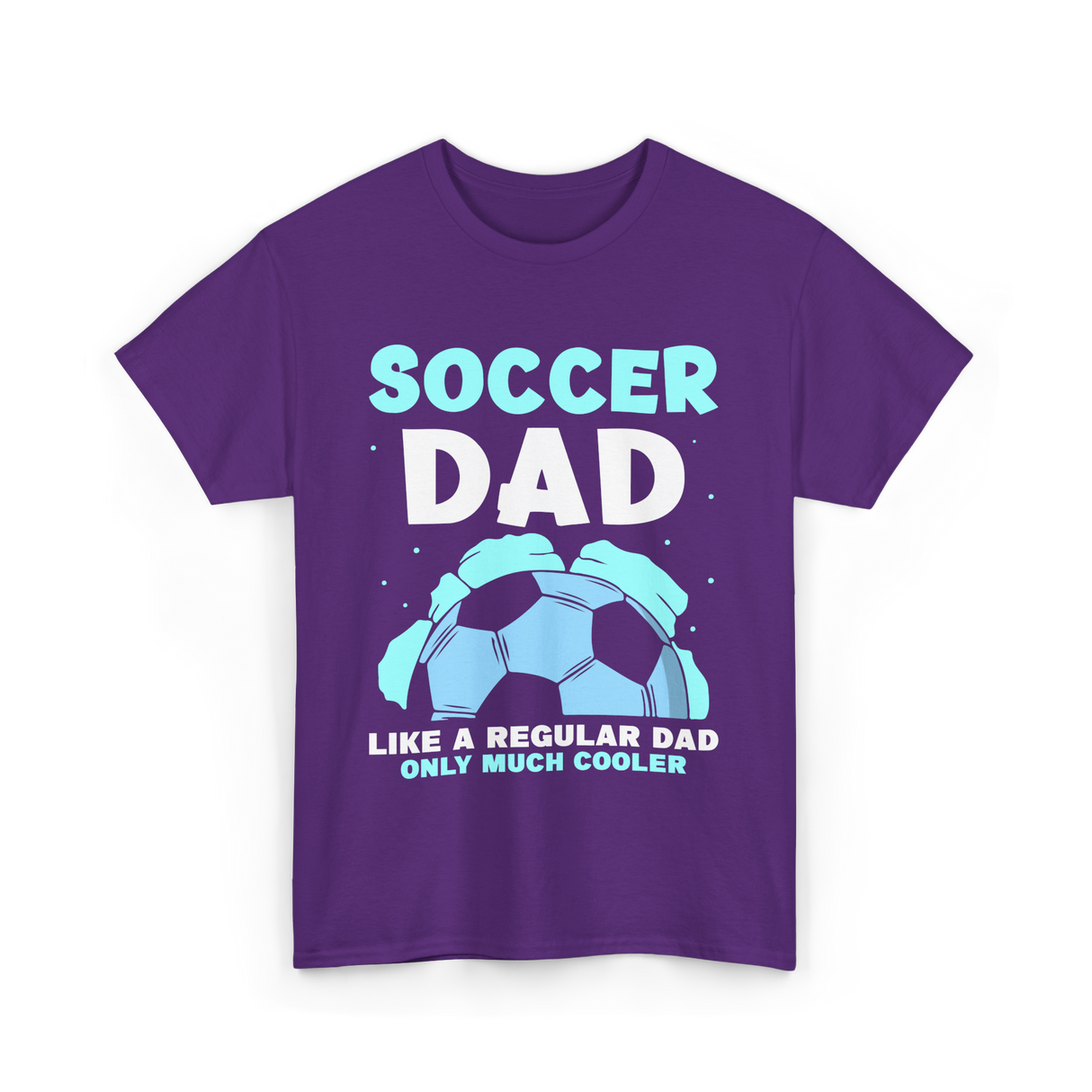 Soccer Dad T-Shirt - Purple