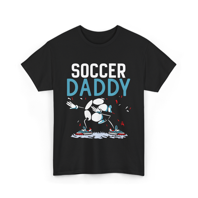 Soccer Daddy Soccer Dad Football T-Shirt - Black