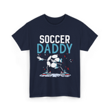 Soccer Daddy Soccer Dad Football T-Shirt - Navy