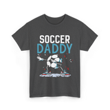 Soccer Daddy Soccer Dad Football T-Shirt - Dark Heather