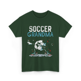 Soccer Grandma Soccer Grandmother T-Shirt - Forest Green