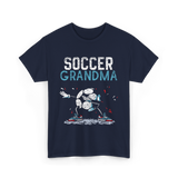 Soccer Grandma Soccer Grandmother T-Shirt - Navy