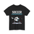 Soccer Grandparent Soccer Player T-Shirt - Black