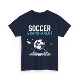 Soccer Grandparent Soccer Player T-Shirt - Navy