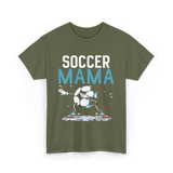 Soccer Mama Soccer Mom Player T-Shirt - Military Green