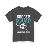 Soccer Squad Soccer Football T-Shirt - Dark Heather