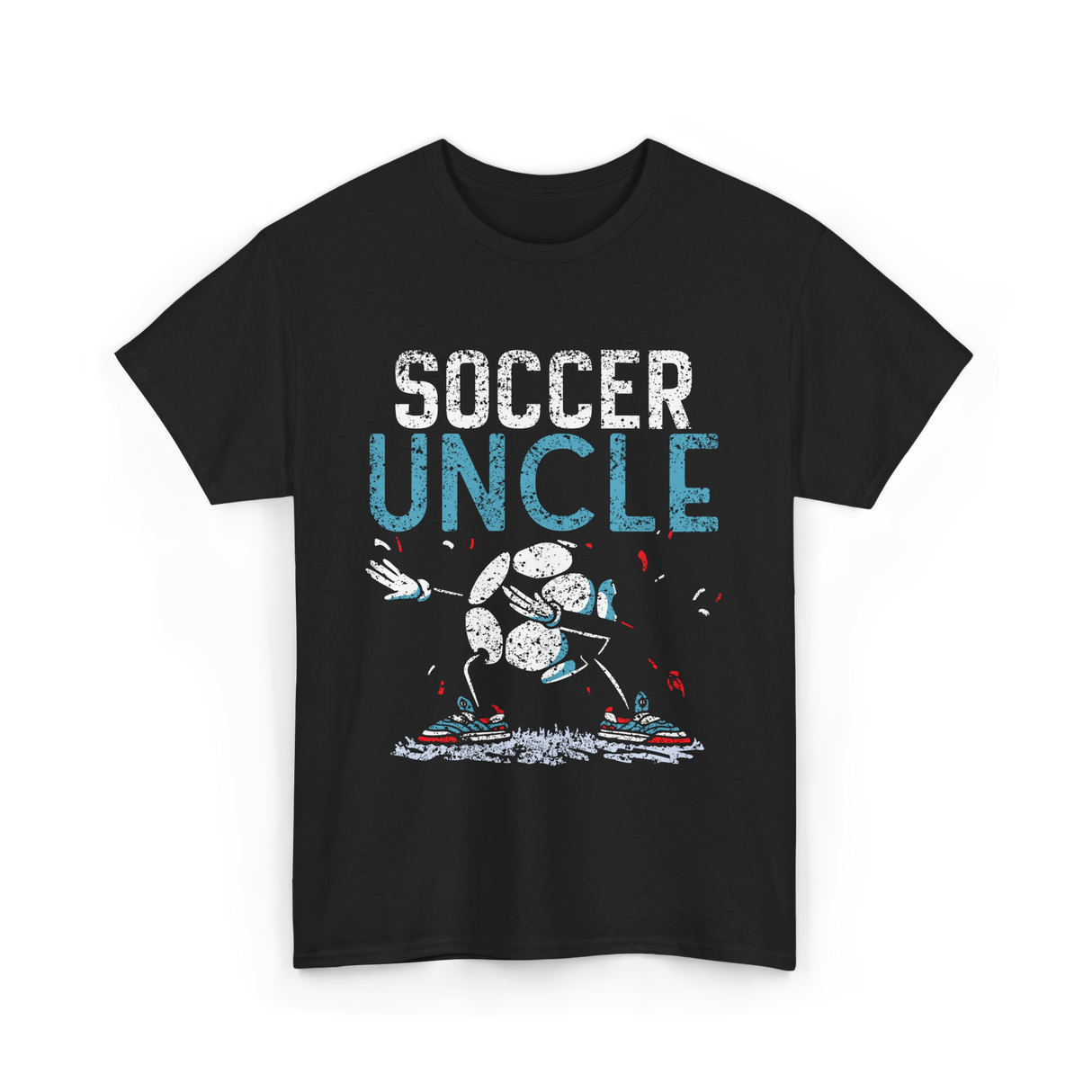 Soccer Uncle Soccer Fan T-Shirt - Black