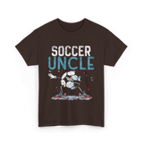 Soccer Uncle Soccer Fan T-Shirt - Dark Chocolate