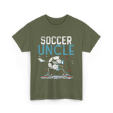 Soccer Uncle Soccer Fan T-Shirt - Military Green