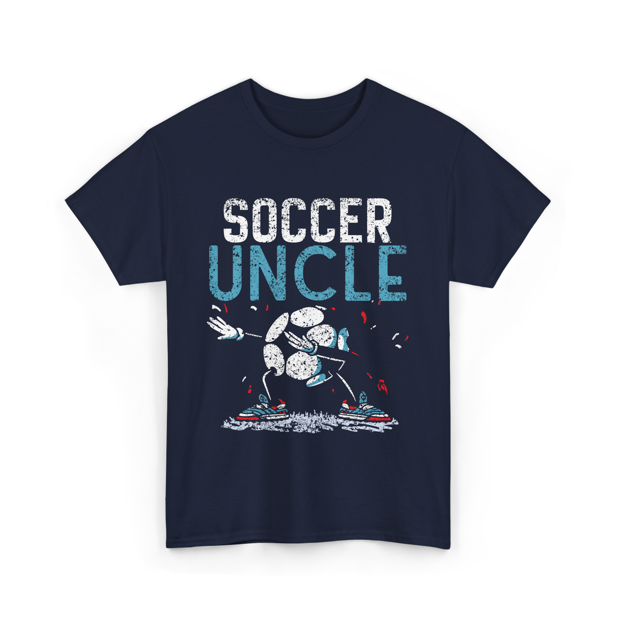 Soccer Uncle Soccer Fan T-Shirt - Navy