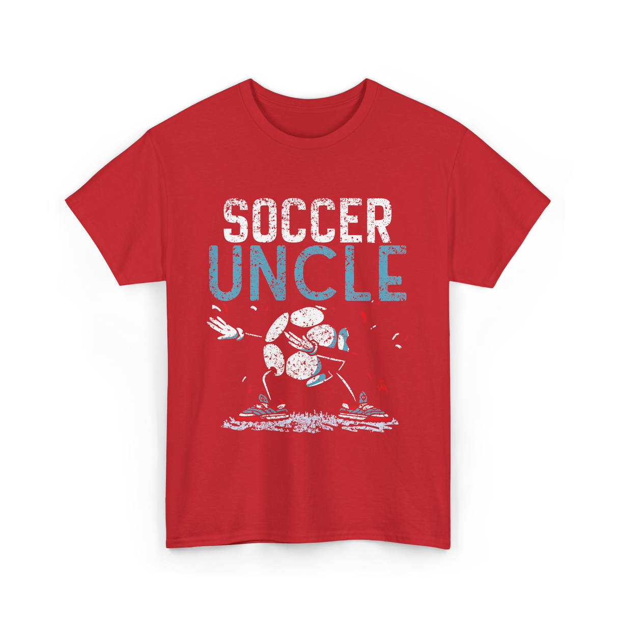 Soccer Uncle Soccer Fan T-Shirt - Red