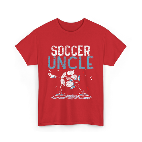 Soccer Uncle Soccer Fan T-Shirt - Red