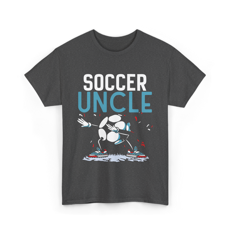 Soccer Uncle Soccer Player T-Shirt - Dark Heather