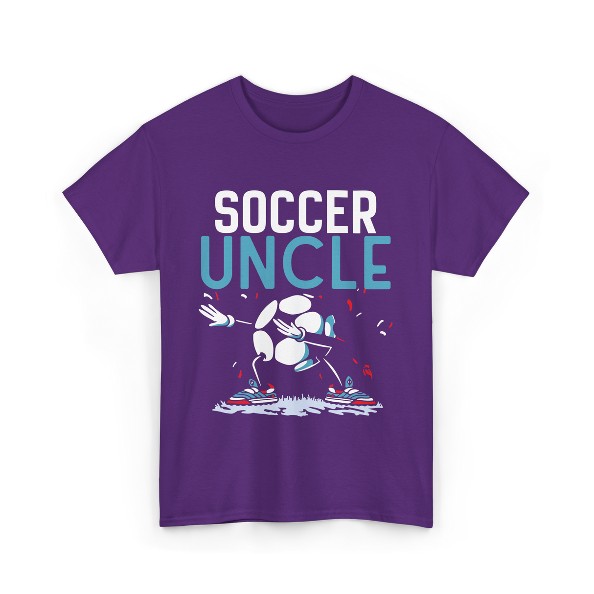 Soccer Uncle Soccer Player T-Shirt - Purple