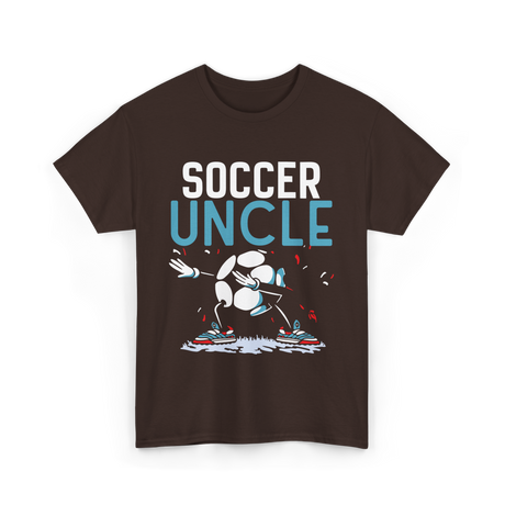 Soccer Uncle Soccer Player T-Shirt - Dark Chocolate