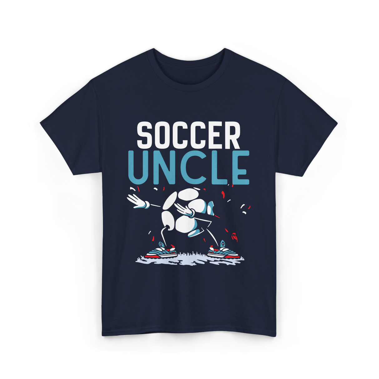 Soccer Uncle Soccer Player T-Shirt - Navy