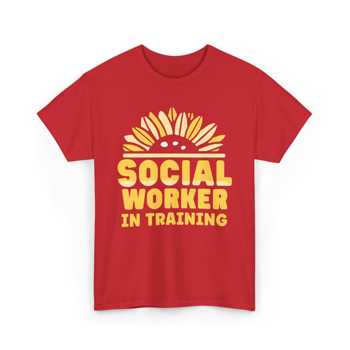 Social Worker In Training Social Work T-Shirt - Red