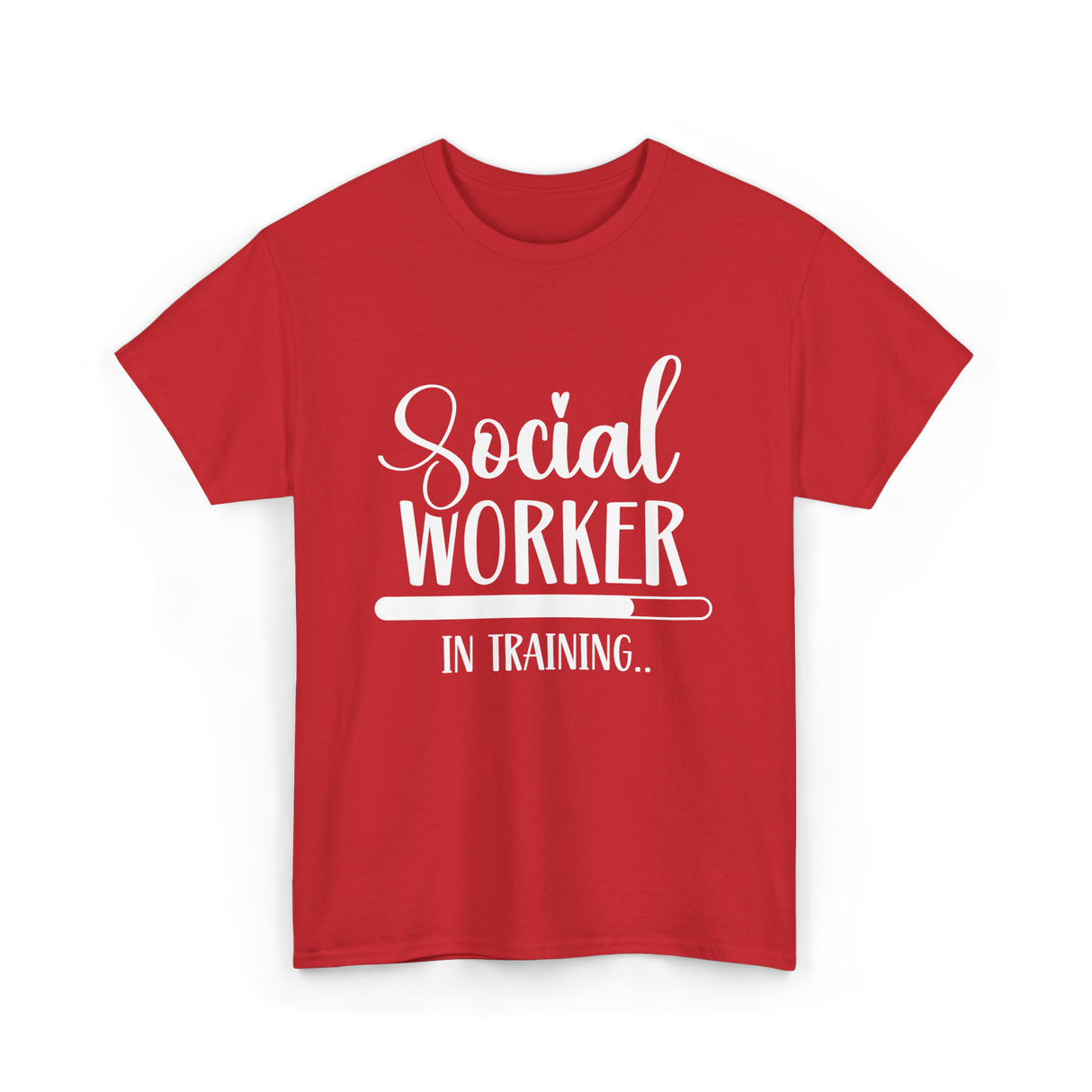 Social Worker In Training Social Work T-Shirt - Red