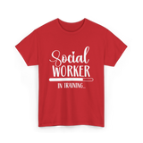 Social Worker In Training Social Work T-Shirt - Red