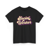 Social Worker Job T-Shirt - Black