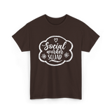 Social Worker Squad Social Work T-Shirt - Dark Chocolate