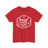 Social Worker Squad Social Work T-Shirt - Red