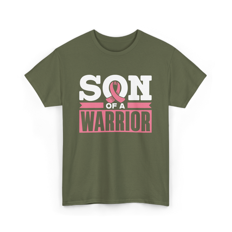 Son of a Warrior Awareness T-Shirt - Military Green