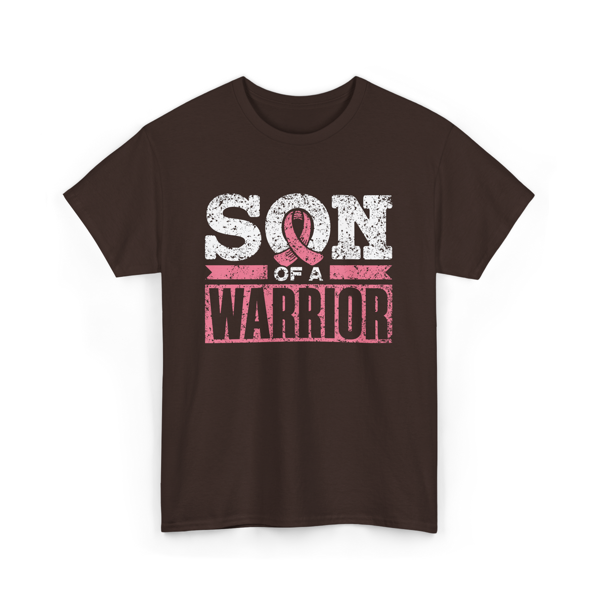 Son of a Warrior Awareness T-Shirt - Dark Chocolate