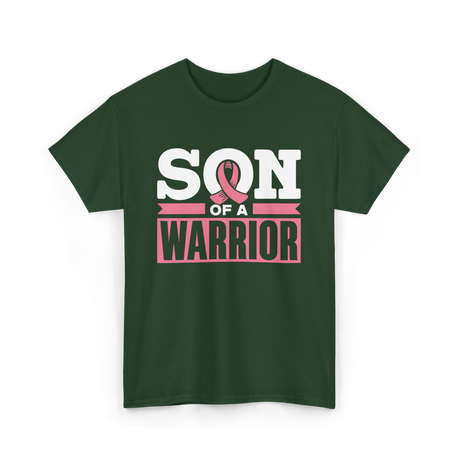 Son of a Warrior Awareness T-Shirt - Forest Green