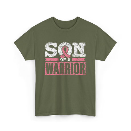 Son of a Warrior Awareness T-Shirt - Military Green