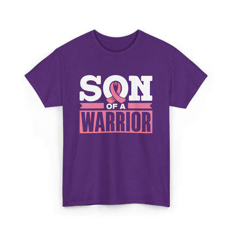 Son of a Warrior Awareness T-Shirt - Purple