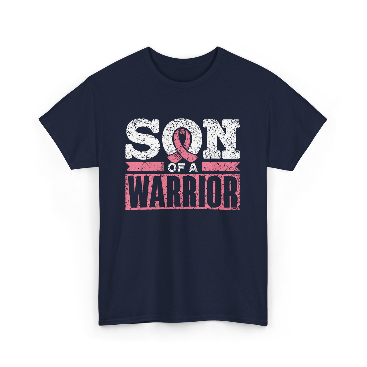 Son of a Warrior Awareness T-Shirt - Navy