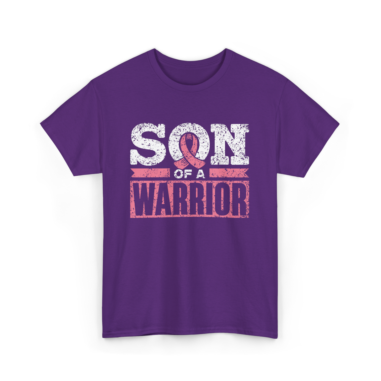 Son of a Warrior Awareness T-Shirt - Purple