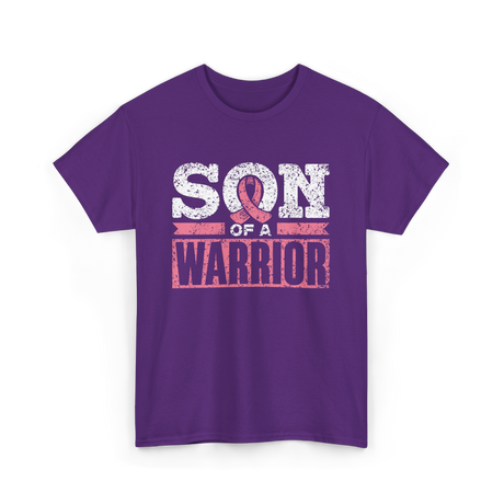 Son of a Warrior Awareness T-Shirt - Purple