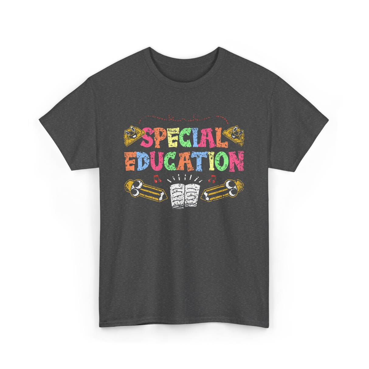 Special Education Awareness Education T-Shirt - Dark Heather