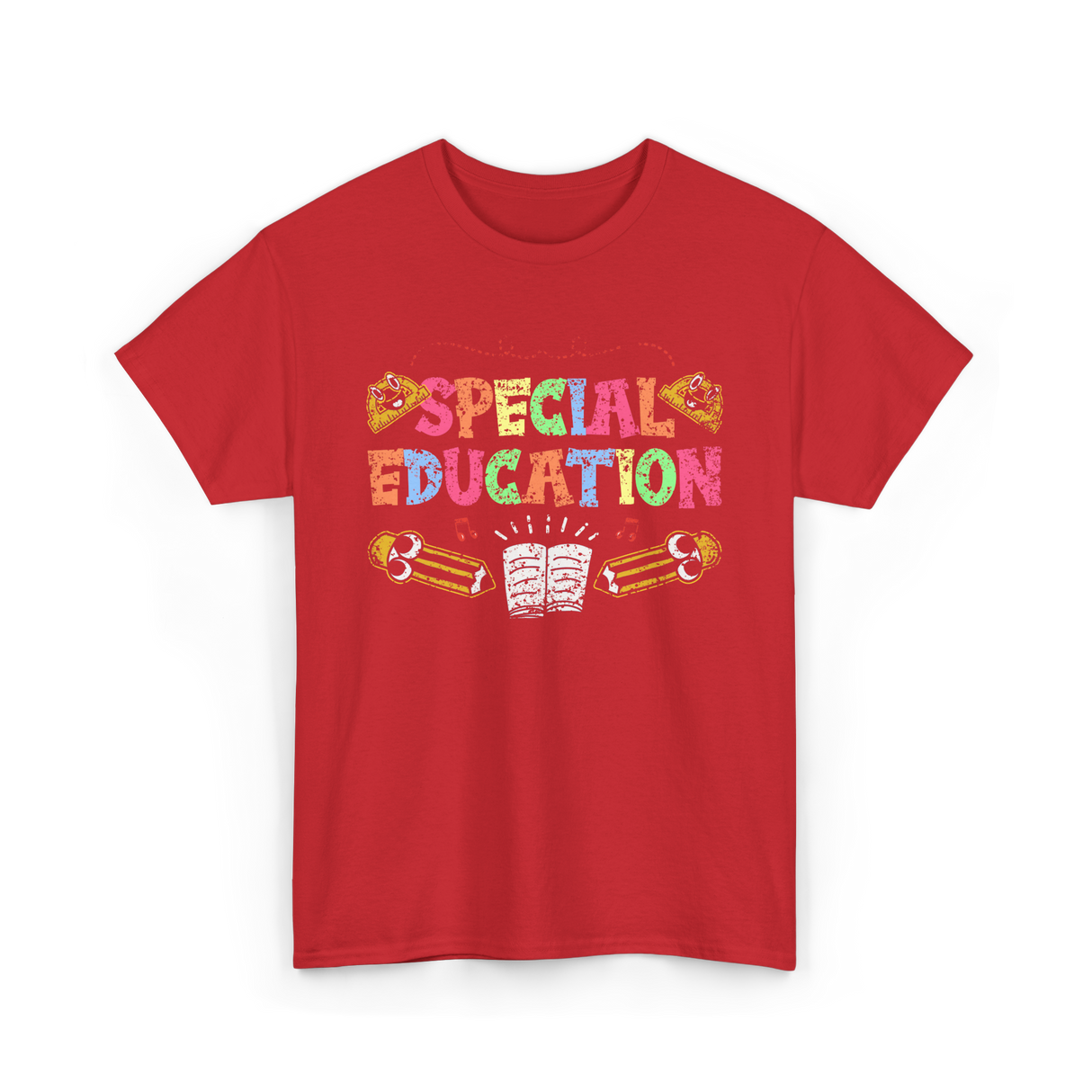 Special Education Awareness Education T-Shirt - Red